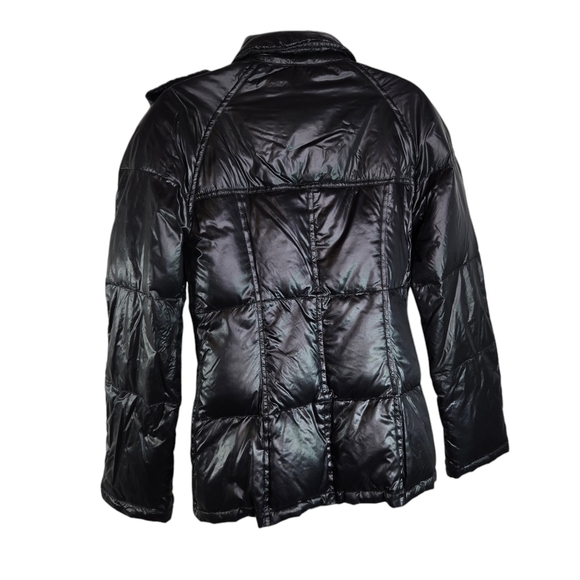 Burberry black down quilted puffer jacket - Picture 2 of 14